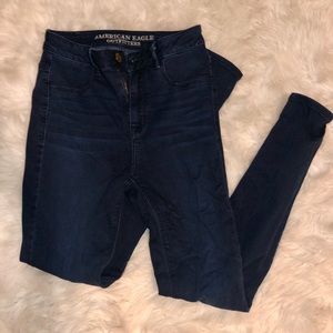 AE Skinny Jeans - Dark Blue Wash